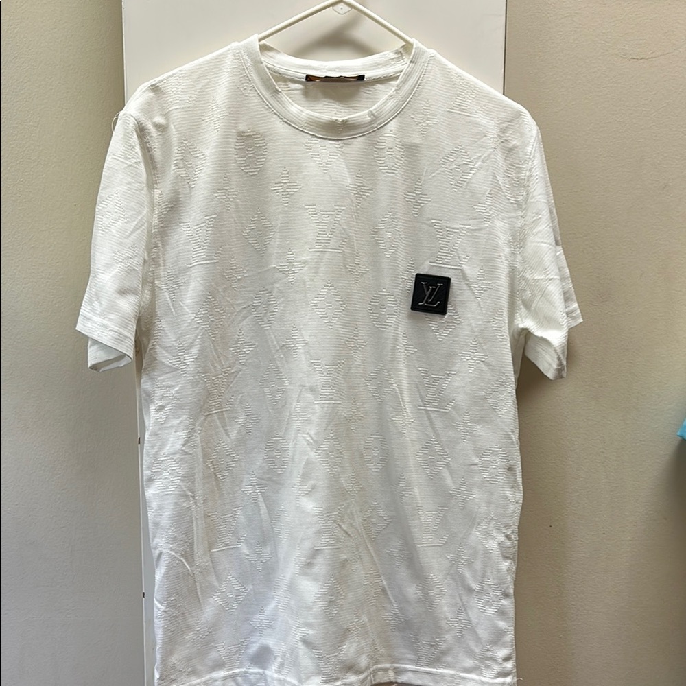 White Designer Men's T-Shirt